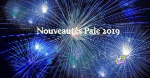 nouveautes paie 2019