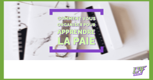 organisation apprendre la paie