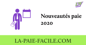 nouveautés paie 2020
