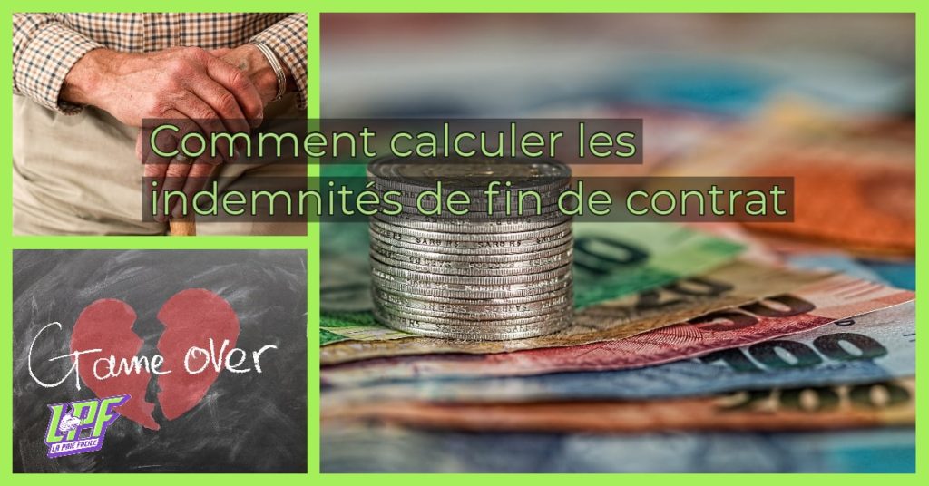indemnités de fin de contrat