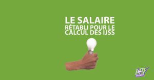 Le salaire rétabli