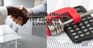 Comment Obtenir Les Taux Du PAS D’un Nouveau Salarié