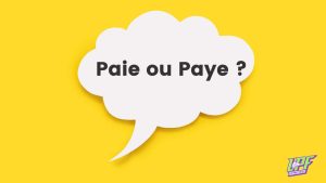 paie ou paye